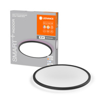 Plafon LED Natynkowy 25W SMART+ WiFi RGB Ściemnialny 40cm Okrągły Czarny Orbis Ceiling LEDVANCE