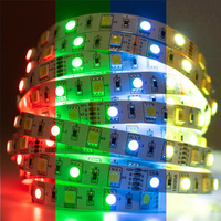Taśma LED Pasek 12V 72W 300LED 5050 RGB i Ciepła 10mm 5m