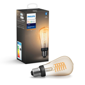 Żarówka LED E27 ST64 7W Filament PHILIPS HUE White Bluetooth Zigbee 8718699688868
