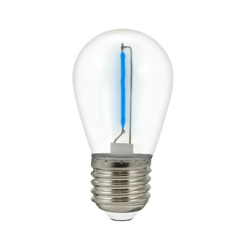 Żarówka LED E27 FILAMENT 0,3W Niebieska do Girlandy PARTY GOLDLUX (Polux) ZESTAW 2 SZT.