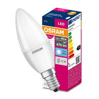 Żarówka LED B37 E14 4,9W = 40W 470lm 4000K Neutralna 200° OSRAM Value