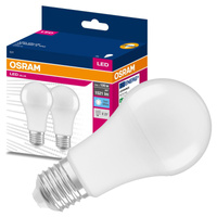 2x Żarówka LED A60 E27 13W = 100W 1521lm 4000K Neutralna 200° VALUE CLASSIC Osram
