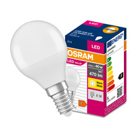 Żarówka LED E14 P45 4,9W = 40W 470lm 3000K Ciepła 200° OSRAM 