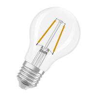 Żarówka LED E27 A60 1.8W = 25W 250lm 2700K Ciepła 320° Filament Ściemnialna SUPERSTAR Osram