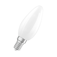 Żarówka LED B35 E14 Świeczka 1.8W = 25W 250lm 3000K Ciepła 320° Ściemnialna SUPERSTAR Osram