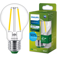 Żarówka LED E27 A60 2.3W = 40W 485lm 210lm/W 4000K Neutralna 300° KLASA A UltraEfficient Philips