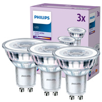 3x Żarówka LED GU10 Reflektor PAR16 4.6W = 50W 390lm 4000K Neutralna 36° EC Multipack Philips