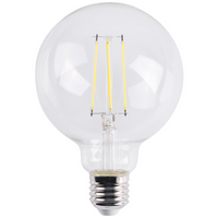 Żarówka LED G95 E27 7.5W 1055lm 4000K Neutralna 280° Filament Sanico Goldlux