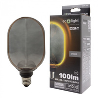 Żarówka LED O100 E27 4W 100lm 1800K Ciepła FILAMENT Dekoracyjna ZERO Ecolight