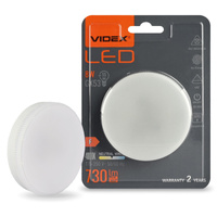 Żarówka LED GX53 Reflektor 8W = 55W 730lm 4000K Neutralna 140° Videx