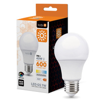 Żarówka LED E27 Kulka 7W 600lm 4000K Neutralna 270° Kobi