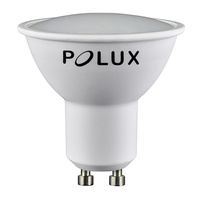 Żarówka LED GU10 3,5W = 26W 250lm 6400K Zimna 105° GOLDLUX (Polux)