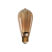 Żarówka LED E27 ST64 4W 200lm 1800K Ciepła Bursztynowa ST64 Kanlux