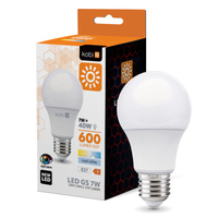 Żarówka LED E27 Kulka 7W 600lm 6000K Zimna 270° Kobi