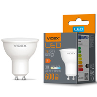 Żarówka LED GU10 Reflektor 7W = 47W 600lm 3000K Ciepła 120° Videx