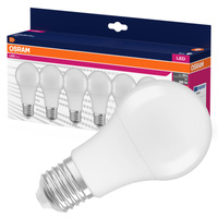 6x Żarówka LED A60 E27 8W = 60W 806lm 2700K Ciepła 150° VALUE CLASSIC Osram