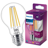Żarówka LED E27 A60 10.5W = 100W 1521lm 4000K Neutralna Filament PHILIPS