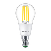 Żarówka LED Kulka E14 210.9lm/W P45 2.3W = 40W 485lm 4000K Neutralna Filament PHILIPS Ultra Efficient