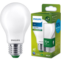 Żarówka LED E27 A60 5.2W = 75W 1095lm 210lm/W 4000K Neutralna 300° KLASA A UltraEfficient Philips