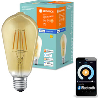 Żarówka LED Edison E27 ST64 6W 680lm 2400K Ciepła Filament LEDVANCE SMART+ Bluetooth Ściemnialna