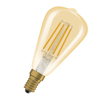 Żarówka LED ST48 Vintage E14 4.8W = 32W 360lm 2200K Ciepła 320° Bursztynowa Ściemnialna Filament Vintage 1906 Osram