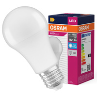 Żarówka LED A60 E27 13W = 100W 1521lm 6500K Zimna 180° VALUE CLASSIC Osram