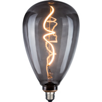 Żarówka Dekoracyjna LED E27 FILAMENT S173 4W 50lm 1800K Ciepła 320° DecoVintage Smoke GOLDLUX (Polux)