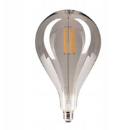 Żarówka LED E27 A165 6W=60W Smoky 560lm 2500K Biała Ciepła 360° Filament