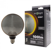 Żarówka LED Kula G130 E27 4W 100lm 1800K Ciepła FILAMENT Dekoracyjna ZERO Ecolight