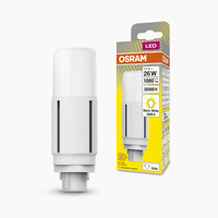 Świetlówka LED Jednostronna G24d 9.5W = 26W 1080lm 3000K Ciepła 300° DULUX LED D VT EM & AC Osram