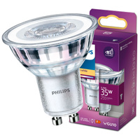 Żarówka LED GU10 3,5W = 35W 255lm 2700K Ciepła 36° reflektor punktowy PHILIPS
