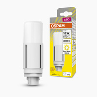 Świetlówka LED Jednostronna G24d 7.5W = 18W 870lm 3000K Ciepła 300° DULUX LED D VT EM & AC Osram