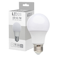 Żarówka LED E27 Kulka 7W 600lm 4000K Neutralna 240° LED2B Kobi