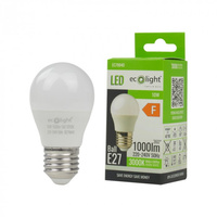 Żarówka LED Kulka P45 E27 10W 900lm 3000K Ciepła Ecolight