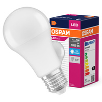 Żarówka LED A60 E27 10W = 75W 1055lm 6500K Zimna 150° VALUE CLASSIC Osram
