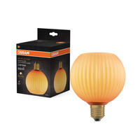 Żarówka LED E27 Kula 3.5W 300lm 2700K Ciepła Dekoracyjna Pomarańczowa Osram