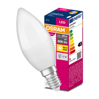 Żarówka LED E14 B39 7,5W = 60W 806lm 3000K Ciepła 220° OSRAM