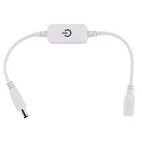 Włącznik Dotykowy ze Ściemniaczem do Taśm LED Mono Biały Sanico Goldlux